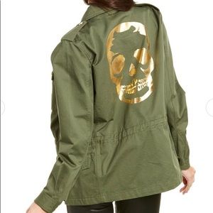 ZADIG & VOLTAIRE Kayak Skull Jacket Army Green